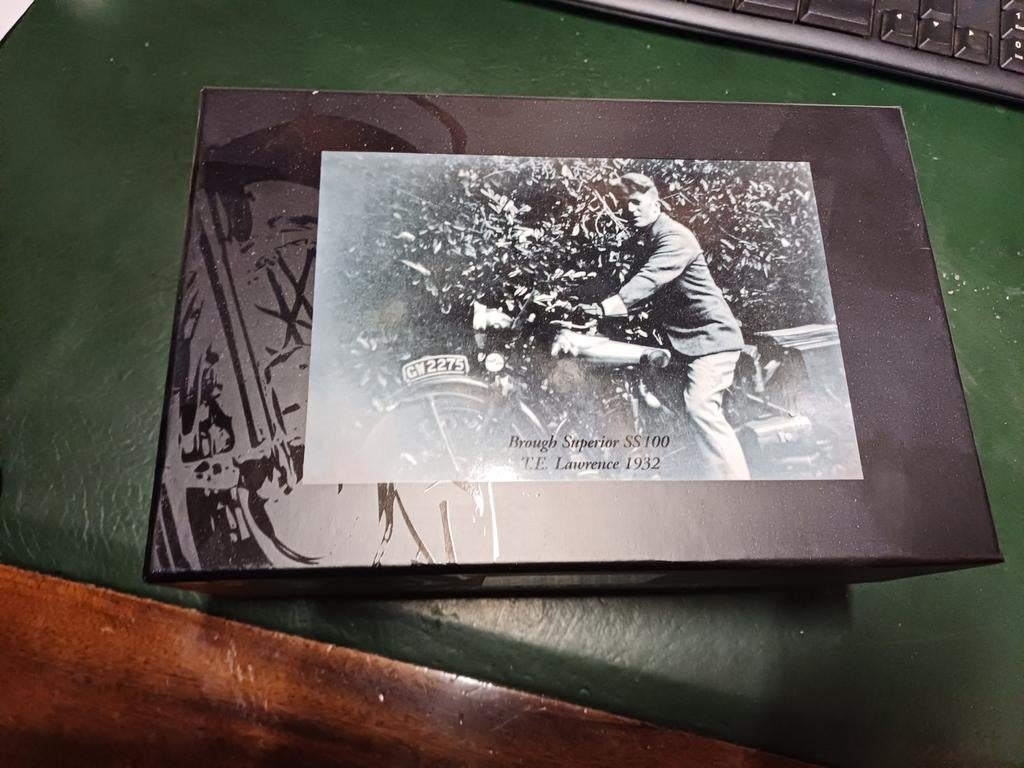 Minichamps Brough Superior Ss100 TE Lawrence 1932, Ophalen of Verzenden, Voor 1940, Gebruikt