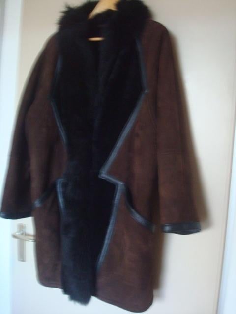 Lammy Coat, Kleding | Dames, Jassen | Winter, Ophalen, Zo goed als nieuw, Maat 42/44 (L), Bruin