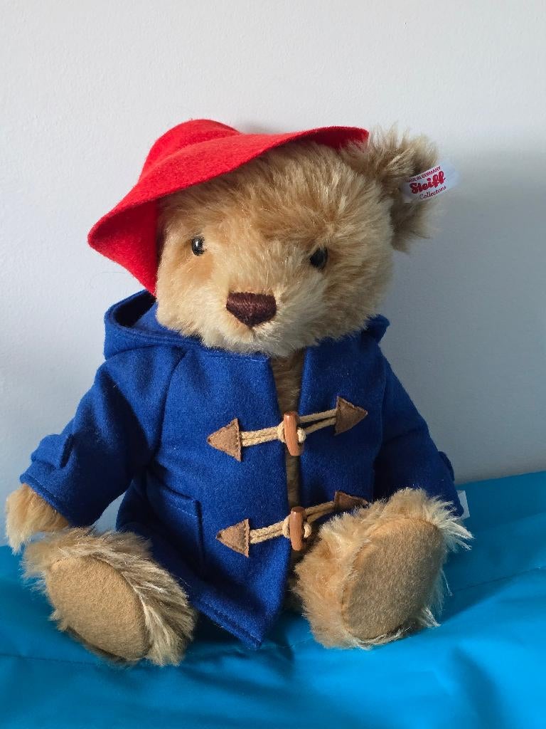 Steiff Paddington Bear 60th Anniversary Limited Edition, Ophalen, Zo goed als nieuw, Stoffen beer, Steiff