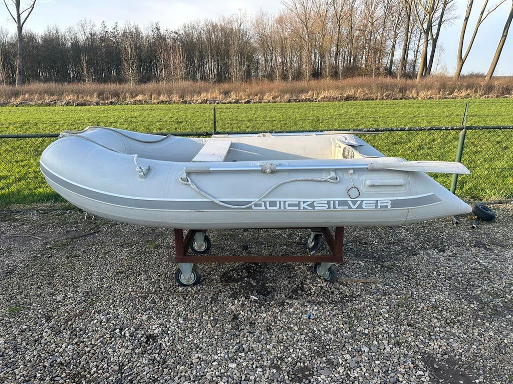 QuickSilver 270 Rubberboot, Ophalen, Quicksilver, Gebruikt, Hout