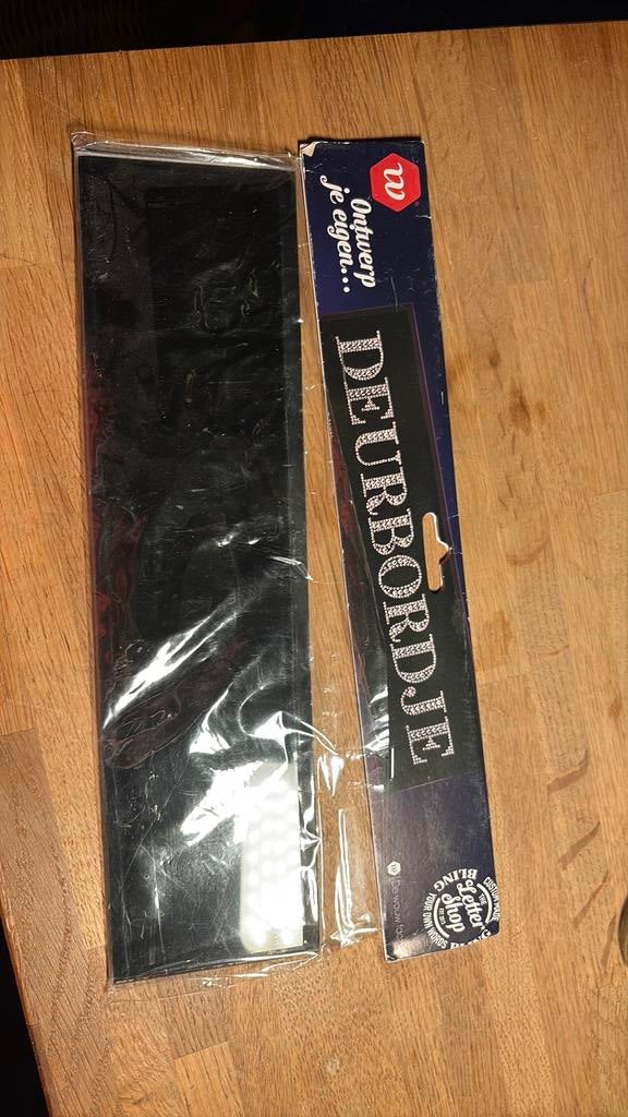 Deurbordje, Ophalen of Verzenden, Zo goed als nieuw