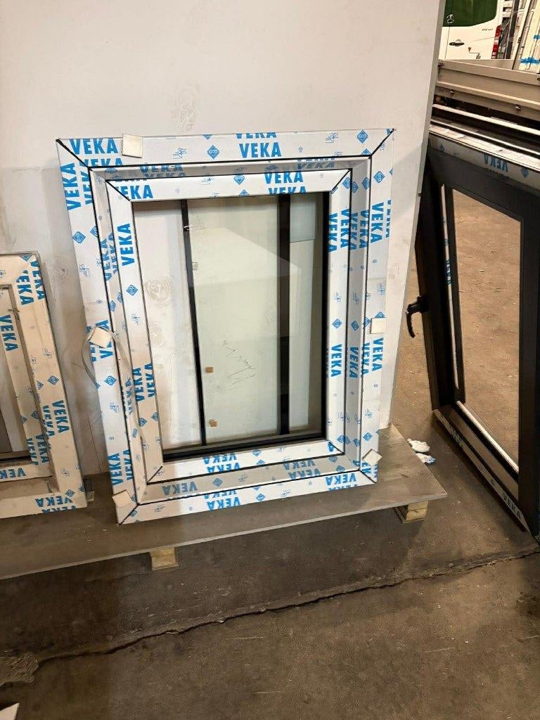 Kunststof kozijn, Kunststof, Raamkozijn, Nieuw, 75 tot 150 cm