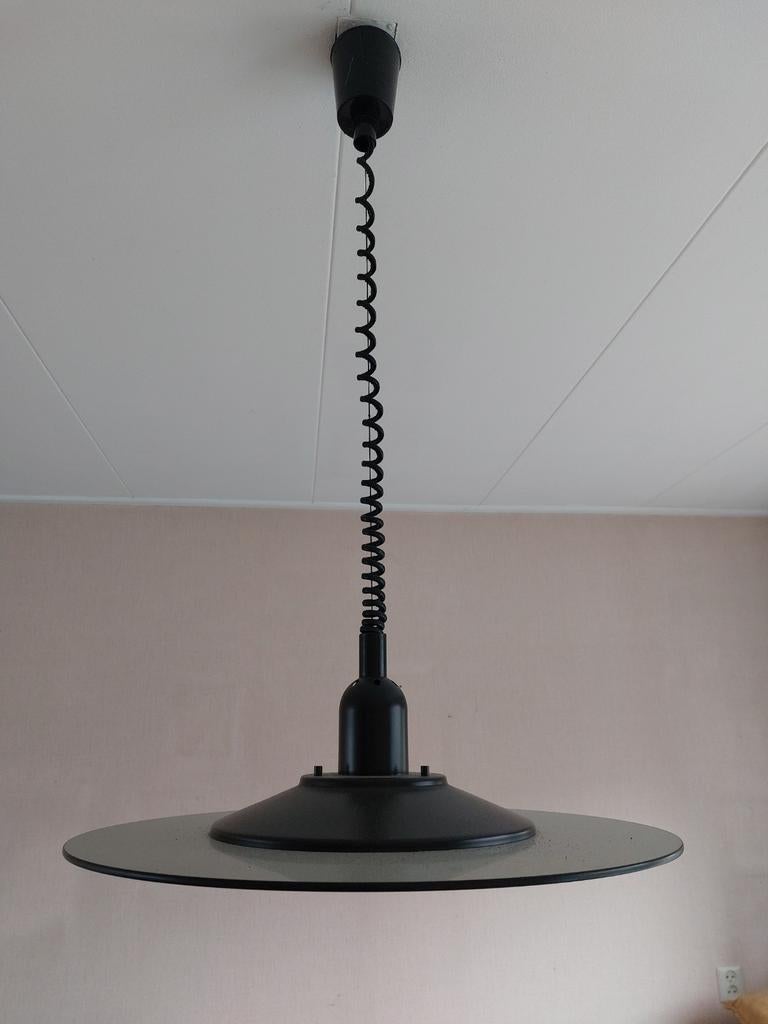 Vintage Steinhauer UFO Hanglamp Space Age, Huis en Inrichting, Lampen | Hanglampen, Gebruikt, Ophalen, Space Age, Minder dan 50 cm