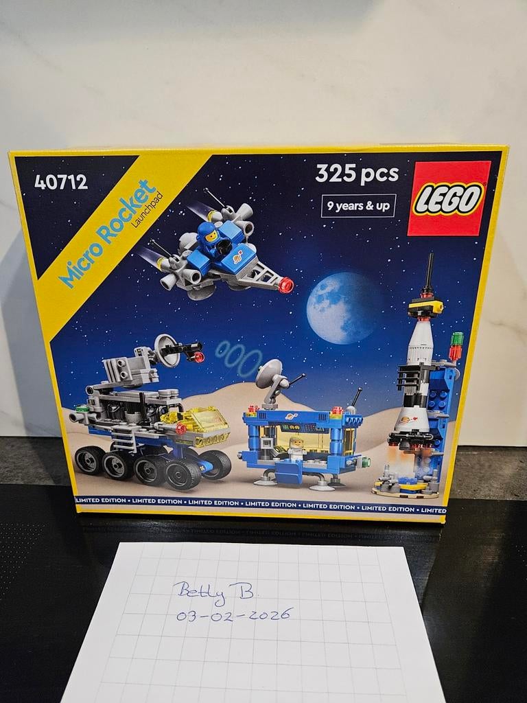 Lego  40712 micro  rocket launchpad  limited, Ophalen, Nieuw