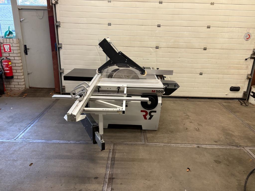 Gebruikte Robland M500 EL met afkortrek formaatzaag, Ophalen, Overige typen, Zo goed als nieuw, 30 tot 70 mm