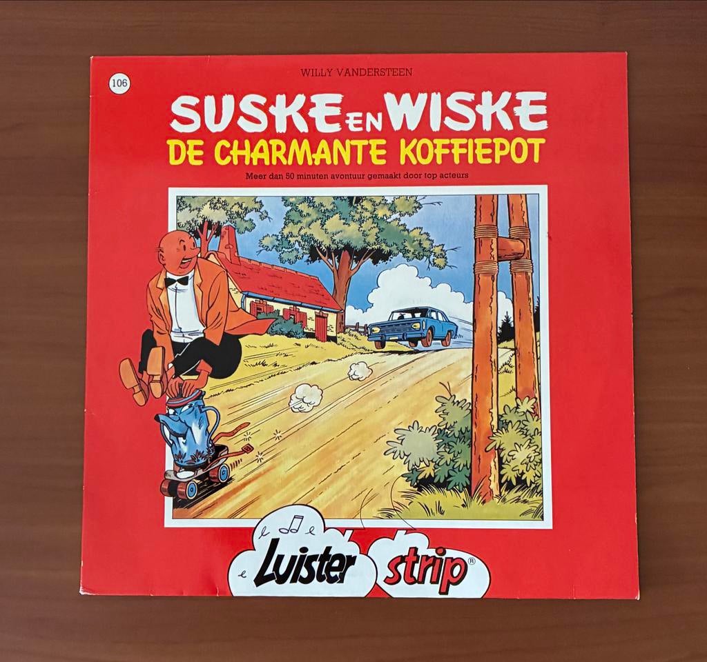 Suske en Wiske - De Charmante Koffiepot LP, Ophalen of Verzenden, Zo goed als nieuw, Muziek, 3 tot 5 jaar