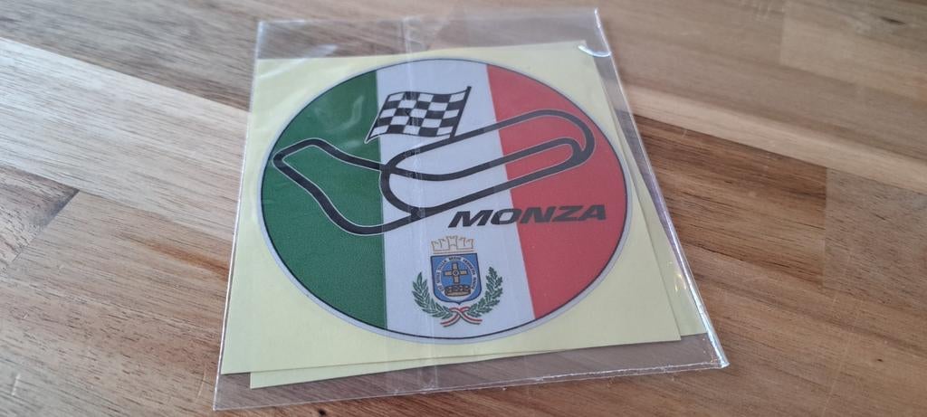 Circuitsticker Monza. Twee stuks., Ophalen of Verzenden