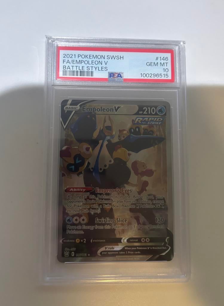 Empoleon V (BST 146) PSA 10, Hobby en Vrije tijd, Verzamelkaartspellen | Pokémon, Ophalen of Verzenden, Nieuw