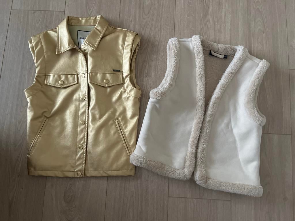Raizzed Bodywarmer + Teddy Bodywarmer 128 -, Kinderen en Baby's, Ophalen of Verzenden, Nieuw, Meisje