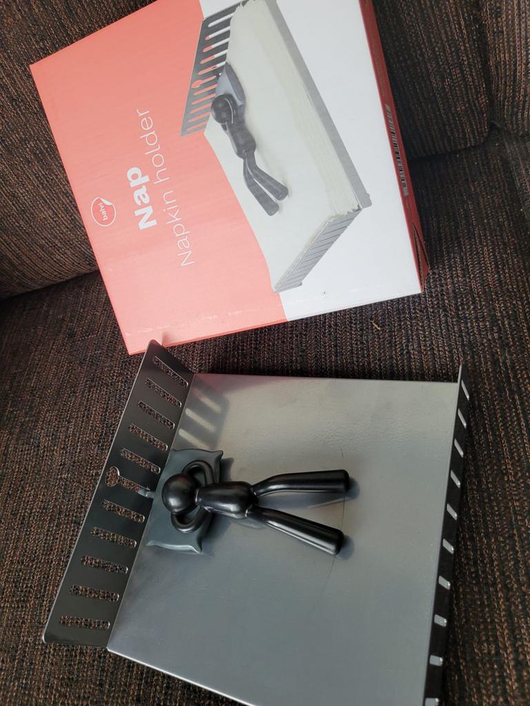 Nap napkin holder balvi barcelona design, Ophalen of Verzenden, Nieuw, Overige stijlen, Overige typen