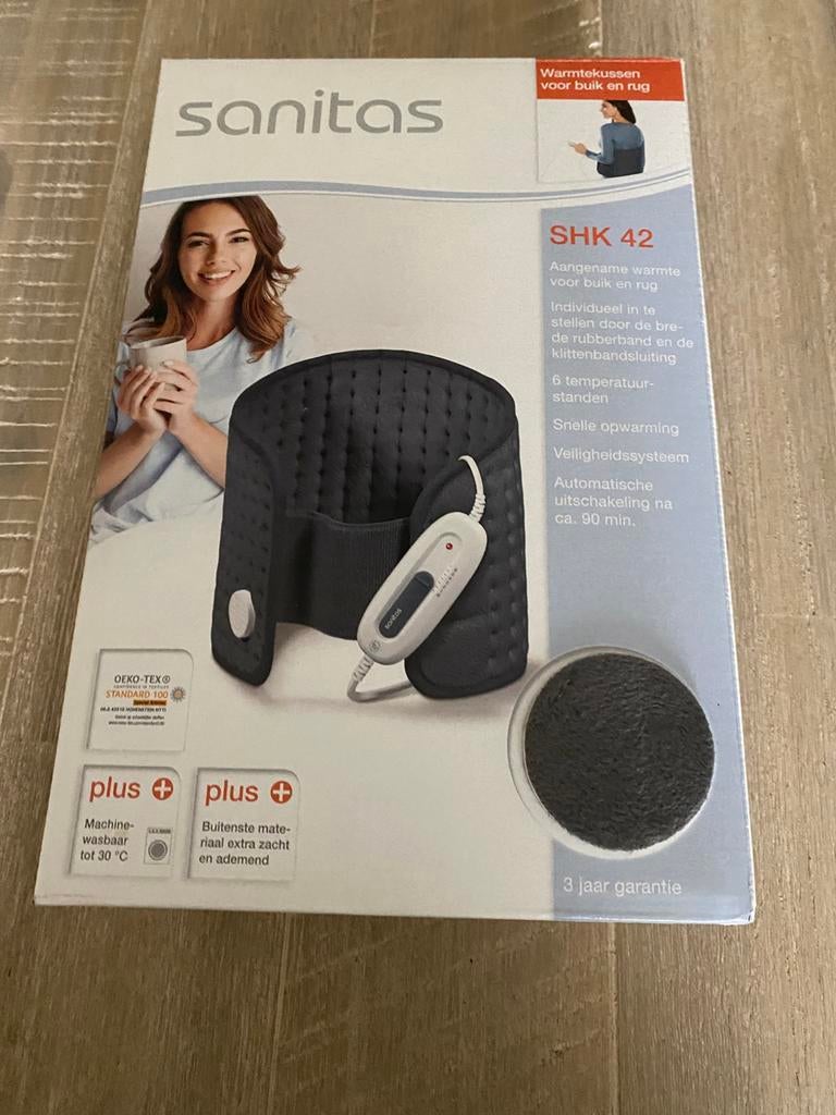 Warmtekussen voor buik en rug nieuw in de verpakking, Ophalen, Nieuw, Massagestoel of Kussen