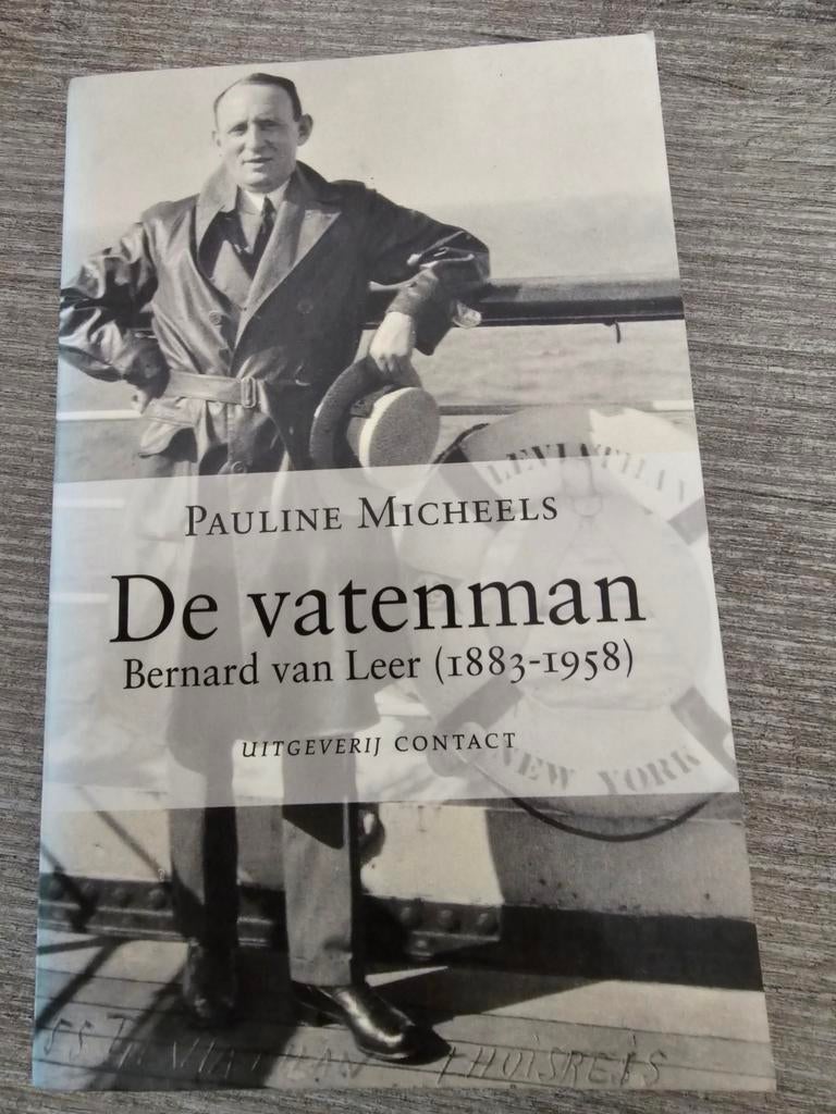 De Vatenman - Bernard van Leer (1883-1958), Boeken, Overige Boeken, Gelezen, Ophalen of Verzenden