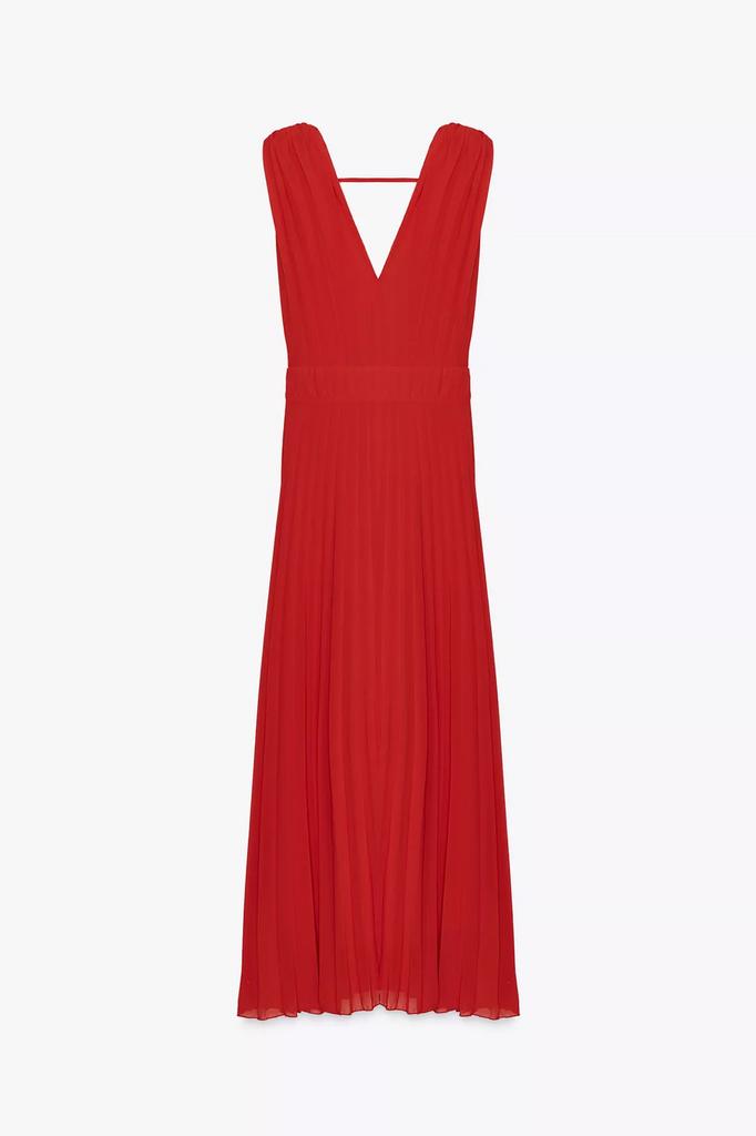 Zara rode jurk M (S/M), Maat 38/40 (M), Nieuw, Ophalen of Verzenden, Rood