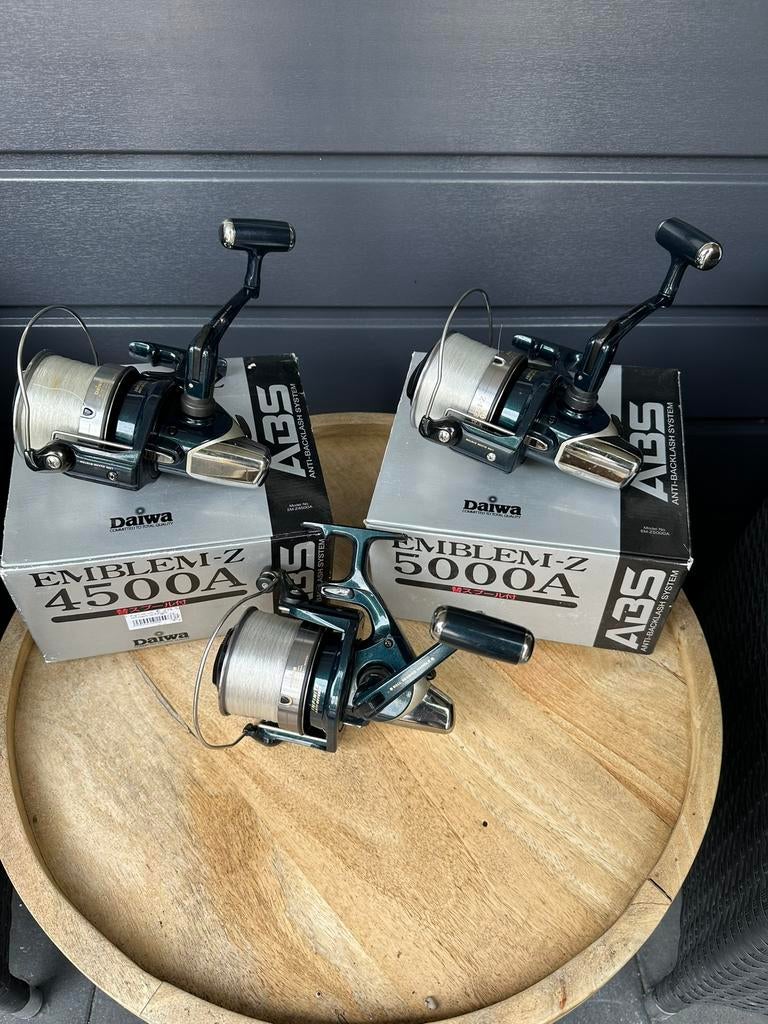 Daiwa z emblem 4500a, Ophalen of Verzenden, Gebruikt, Molen