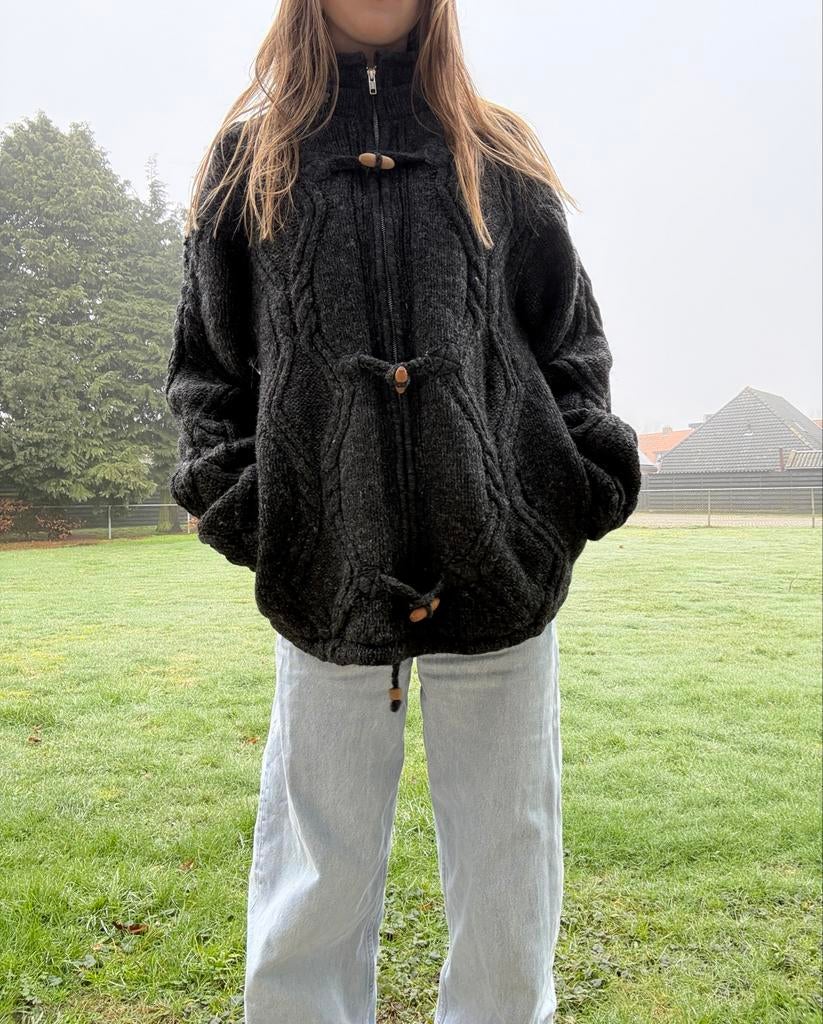 Mr Ron Vintage Made in Nepal Wollen Vest, Maat 38/40 (M), Ophalen of Verzenden, Zo goed als nieuw