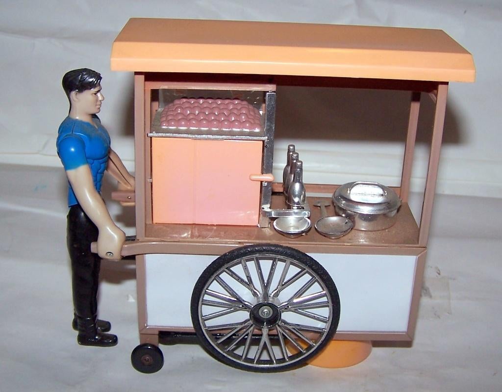 Jual Street Food speelset. Muziek/beweging/licht. Zeldzaam., Ophalen of Verzenden