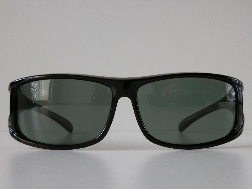 Overzetzonnebril. Groene glazen. Unisex., Overige merken, Zonnebril, Overige kleuren, Ophalen of Verzenden