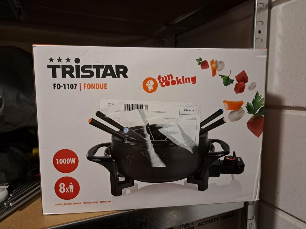 Tristar Fondueset - Nieuw in doos!, Ophalen of Verzenden, Nieuw, Elektrisch, Fondueset