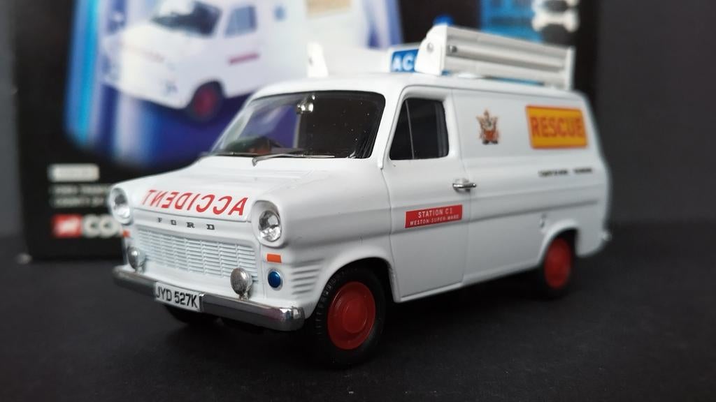 Ford Transit Accident Unit Avon County 1:43 Corgi Pol, Auto, Nieuw, Info@corgiclassics.com, Corgi Classic Limited