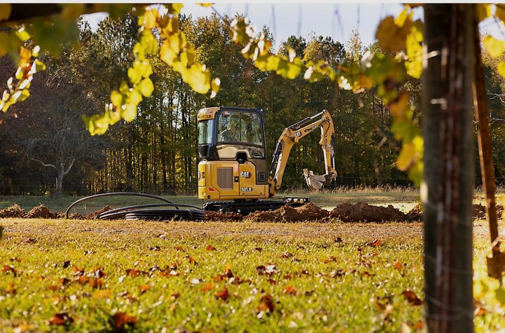 Te huur kraan met ervaren machinist, Tuinontwerp