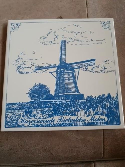 tegel Hazerswoude Rietveldse molen Sphinx, Antiek en Kunst, Ophalen