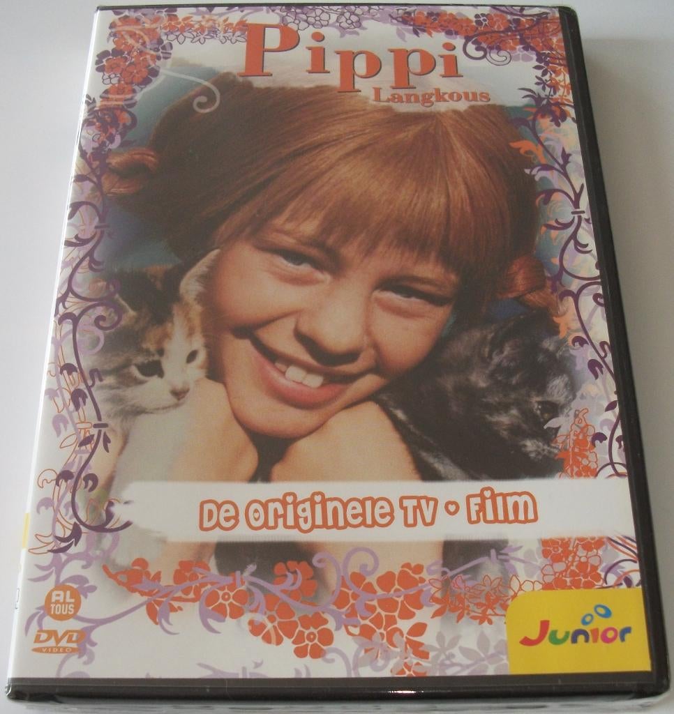 Dvd *** PIPPI LANGKOUS *** TV-Film *NIEUW*, Avontuur, Alle leeftijden, Ophalen of Verzenden, Nieuw in verpakking