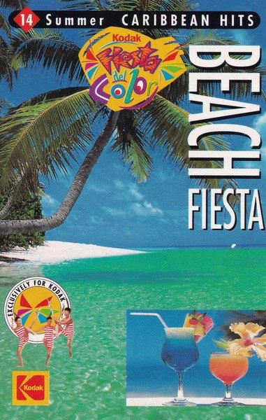 BEACH FIESTA - 14 SUMMER CARIBBEAN HITS (MC), Ophalen of Verzenden, Zo goed als nieuw, Origineel, 1 bandje