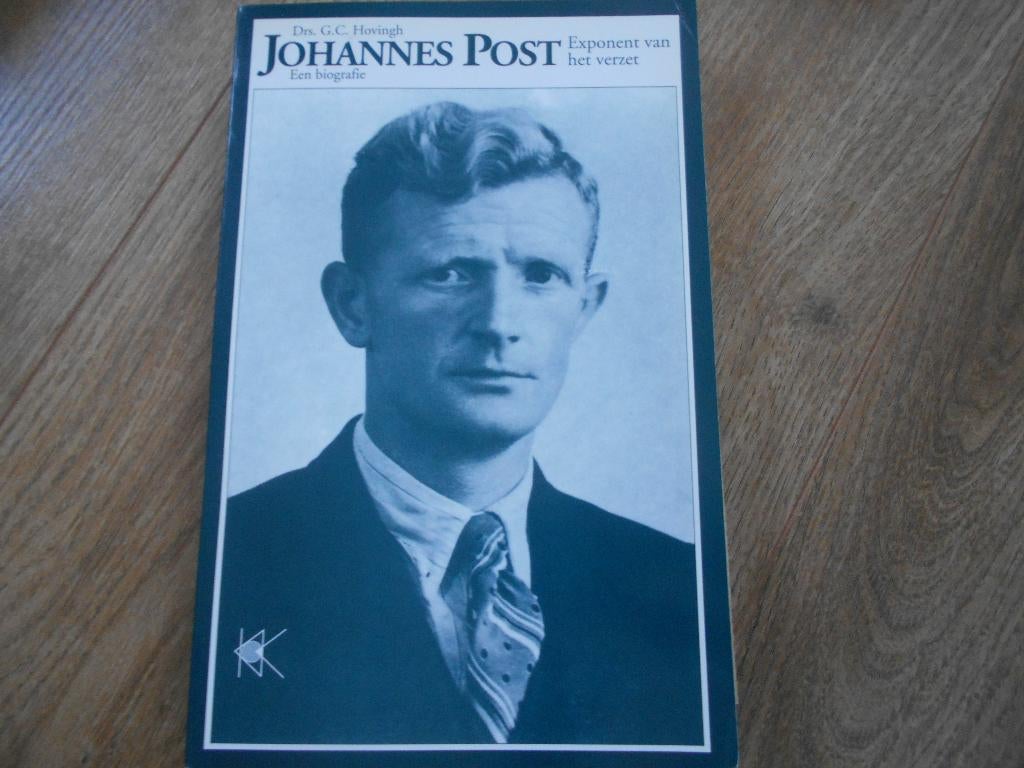 Drs G.C. Hovingh Johannes Post Exponent van het verzet, Boeken, Ophalen of Verzenden, Tweede Wereldoorlog, Zo goed als nieuw, Overige onderwerpen