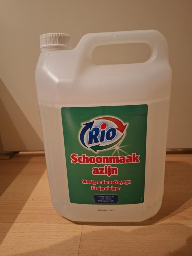 2x Schoonmaakazijn 5L., Ophalen