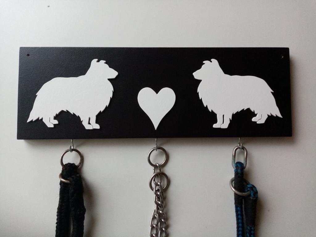 Sheltie riemkapstokjes, Ophalen of Verzenden, Nieuw, Hondenriem-accessoire