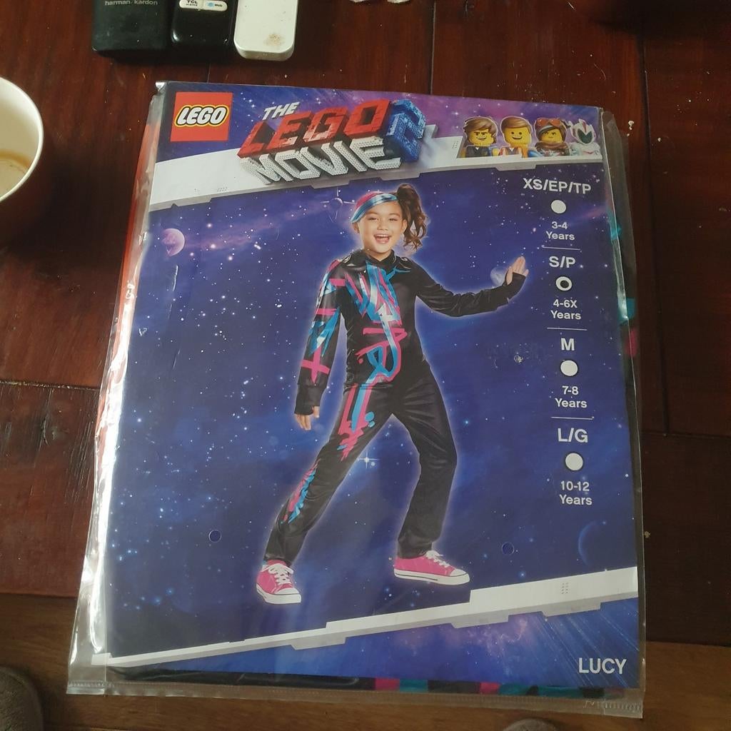 Lego movie 2 outfit lucy, Ophalen of Verzenden, Nieuw, Jongen of Meisje