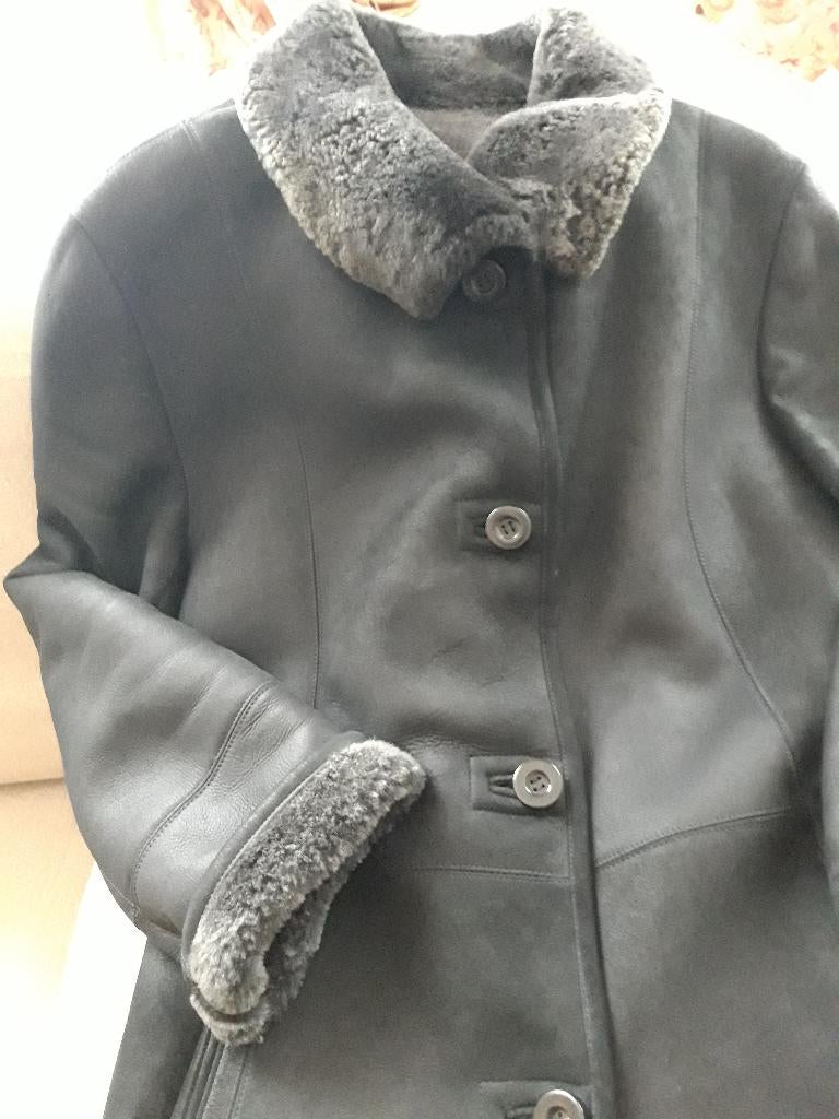 Lammy, Frankrijk, Kleding | Dames, Jassen | Winter, Ophalen of Verzenden, Gedragen, Maat 42/44 (L), Grijs