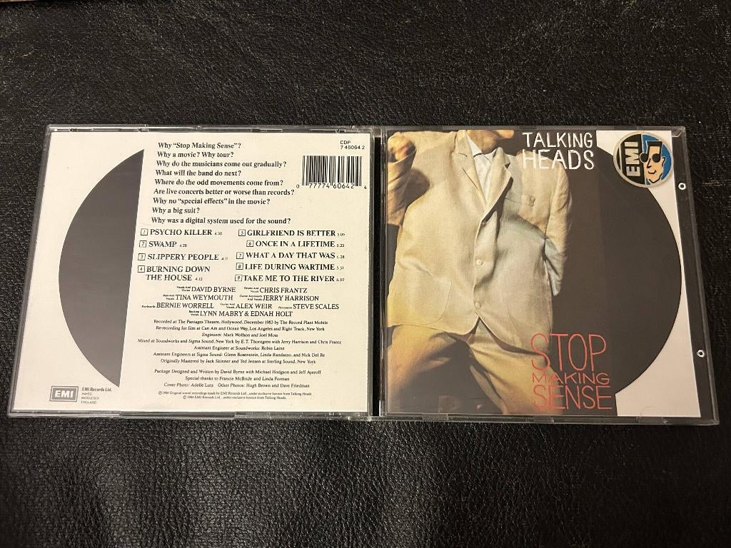 CD - Talking Heads - Stop Making Sense, Verzenden, Zo goed als nieuw, Alternative