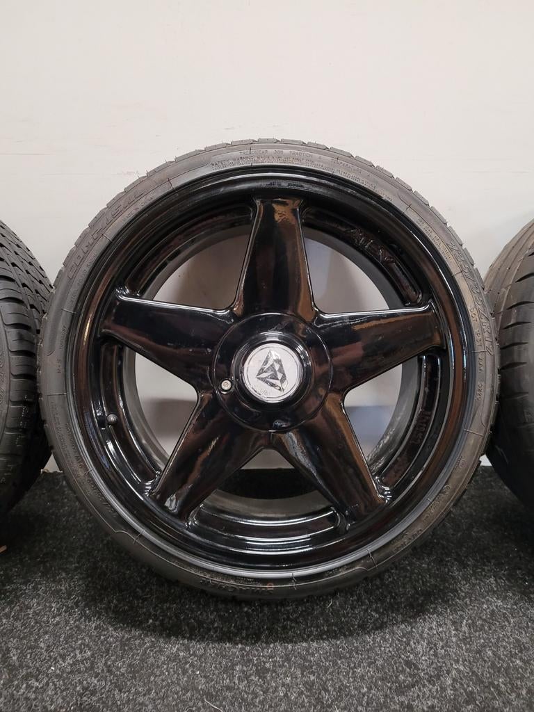 19 inch Azev Diamond 5x112 Audi VW Seat Skoda zomerbanden., Auto-onderdelen, 19 inch, Gebruikt, Azev, Ophalen of Verzenden