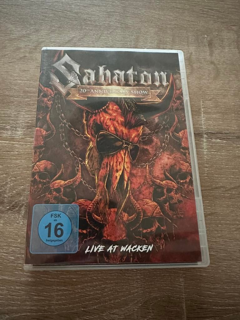Sabaton live at Wacken Blu Ray, Alle leeftijden, Ophalen of Verzenden, Zo goed als nieuw