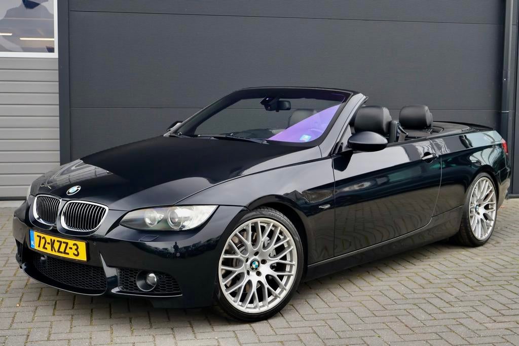 BMW 3-Serie 3.0 D 330 Cabrio M57 | Individual | Full Option, Auto's, BMW, Automaat, Achterwielaandrijving, 1800 kg, Zwart