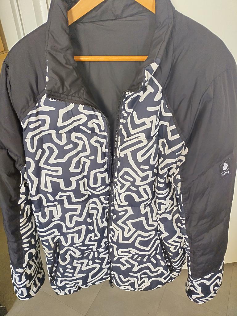 Keith Haring X Element dubbelzijdige winterjas maat XL, Kleding | Heren, Zwart, Maat 56/58 (XL), Ophalen of Verzenden, Element