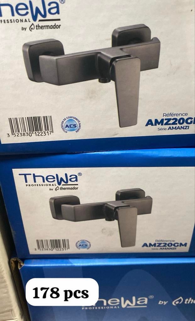 Partij van 178 nieuwe TheWa douche mengkranen, Doe-het-zelf en Verbouw, Sanitair, Ophalen of Verzenden, Nieuw, Douche