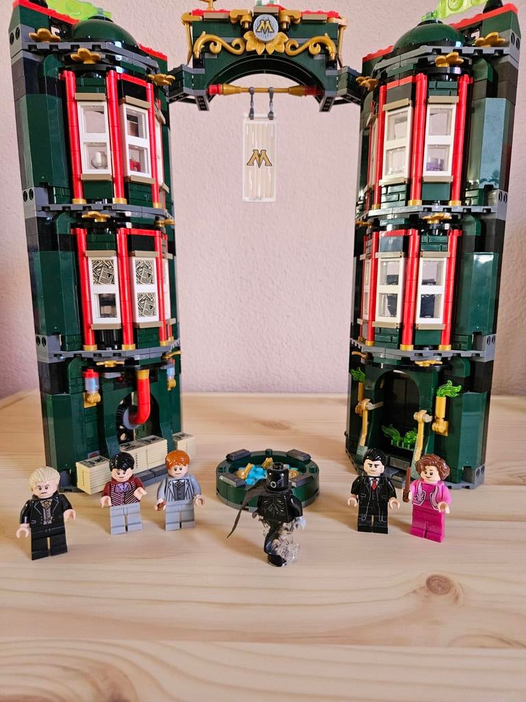 Ministerie of magie, harry potter lego, Inclusief minifiguren, Gebruikt, Lego, Harry Potter