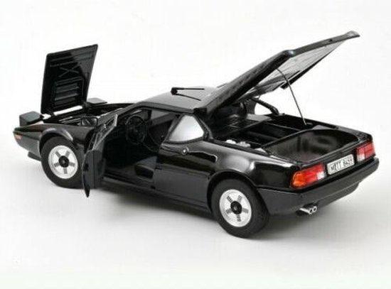 BMW M1 E26 1980 Zwart schaal 1/18 NOREV ref: 183225, Verzenden, Nieuw, Auto, Norev