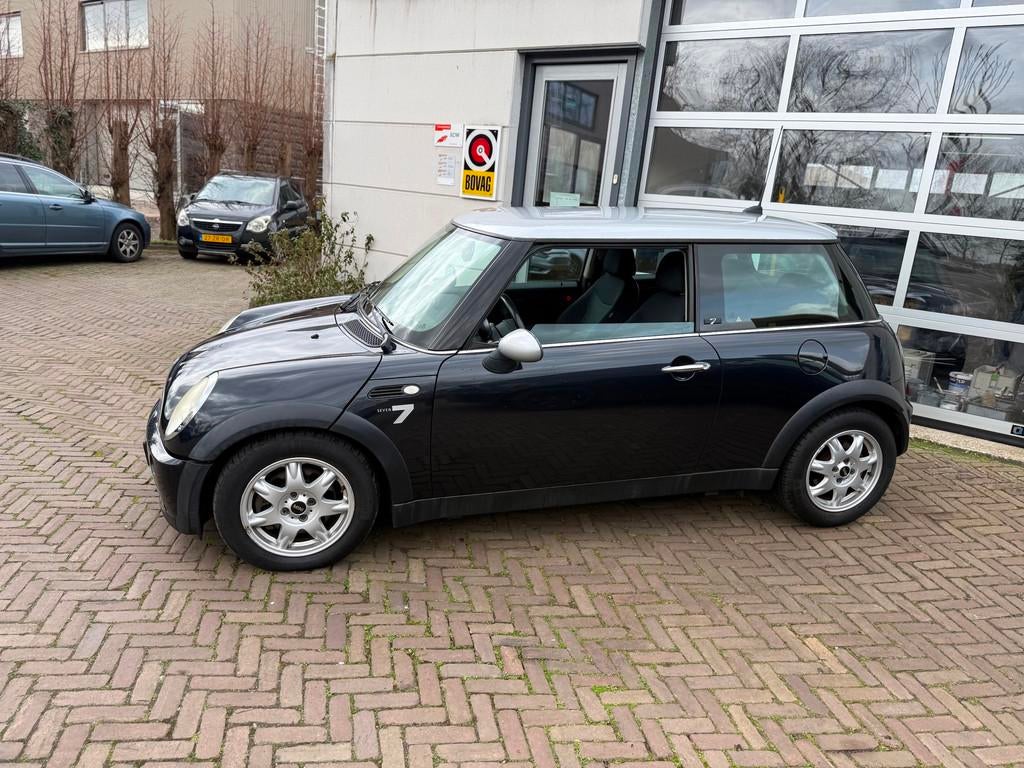 Mini Mini 1.6 Cooper Seven, Auto's, Voorwielaandrijving, Stof, Gebruikt, Zwart