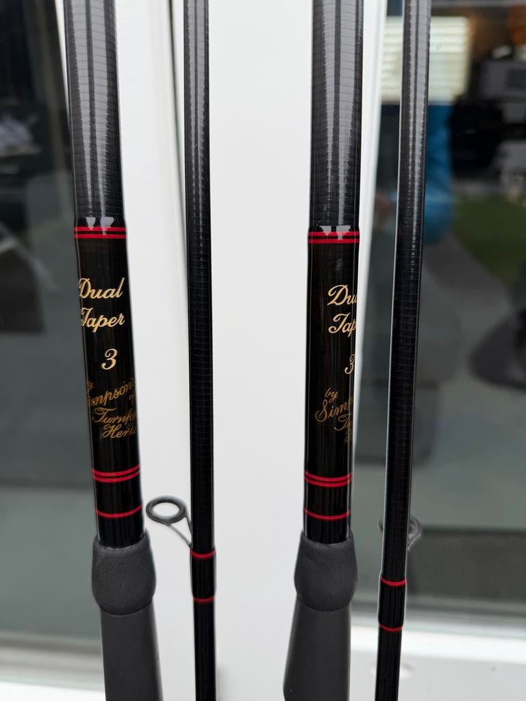 2x Kevin Maddocks Dual Taper 3 NIEUW, Ophalen, Nieuw, Werphengel