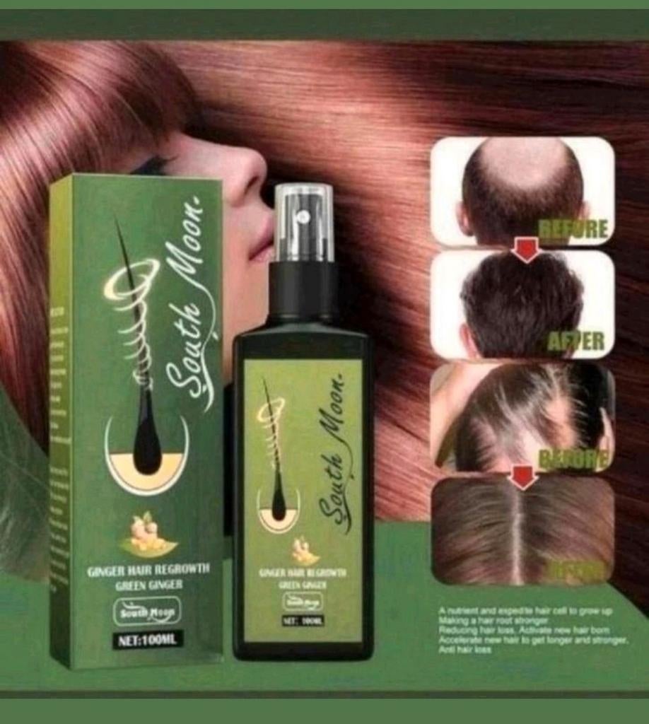 Nieuwe South Moon Ginger Hair Regrowth 100 ml,. Nieuw, Ophalen of Verzenden, Nieuw, Haarverzorger of -hersteller