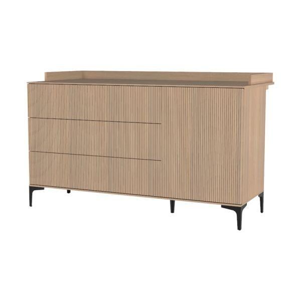 Kidsmill Levi Bladvergroter XL - Eiken, Ophalen, Zo goed als nieuw, 100 cm of meer, Opstaande rand