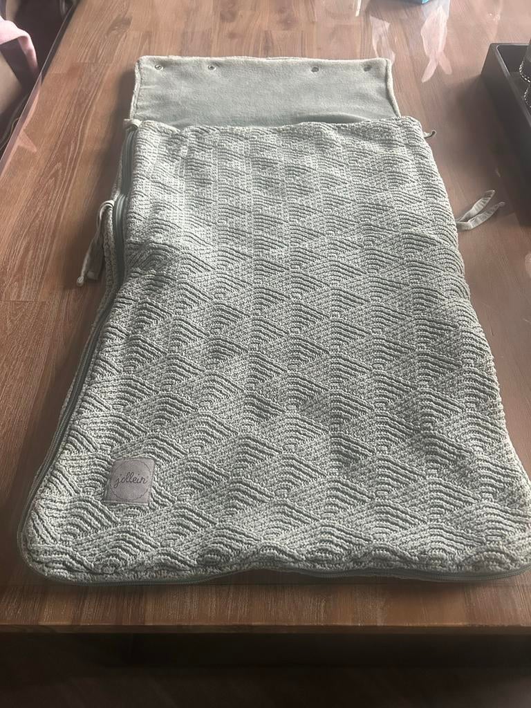 Jollein Voetenzak - Groen, Ophalen, Gebruikt, 70 tot 85 cm, Overige typen