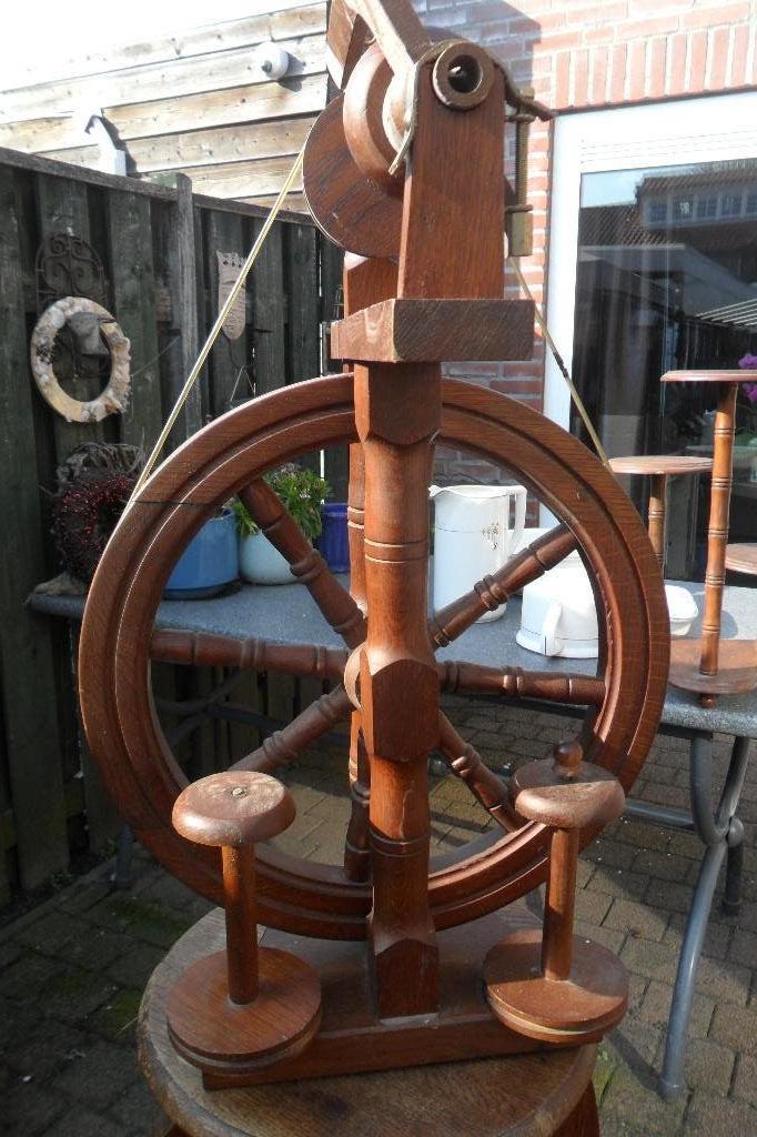 spinnewiel, Ophalen