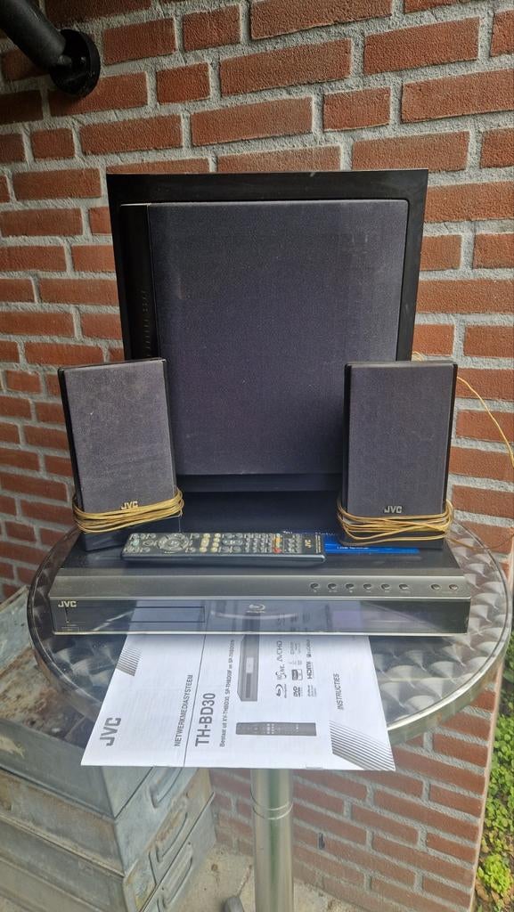 Jvc TH-BD30 blueray 2.1 cinema set, Ophalen of Verzenden, Gebruikt, Overige merken