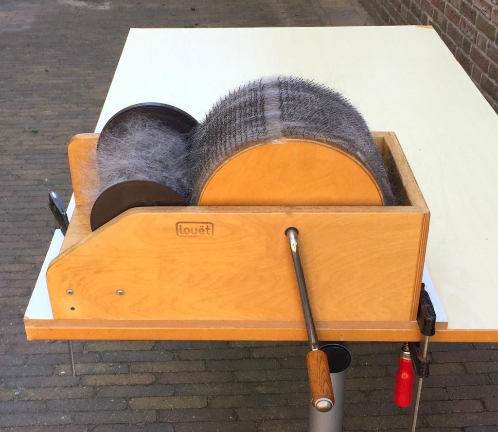 Te huur Louët kaardmolen 46 TPI, Hobby en Vrije tijd, Ophalen, Gebruikt, Overige typen