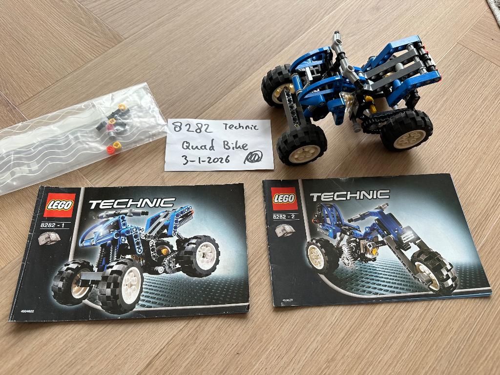 LEGO 8282 Quad Bike, Gebruikt, Ophalen of Verzenden, Technic, Complete set