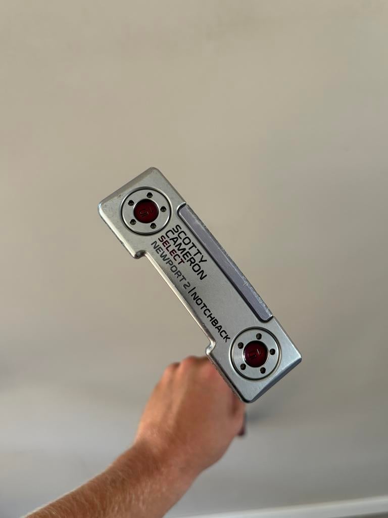 Scotty Cameron Newport 2 Notchback Putter, Scotty Cameron, Scotty Cameron, Ophalen of Verzenden, Zo goed als nieuw